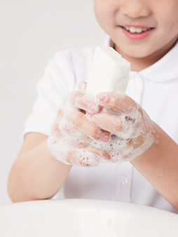 감기, 식중독 예방을 위한 어린이 손 씻기 포인트
