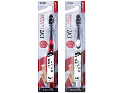 라이온코리아, 강력한 프라그 제거력을 자랑하는 흡연자 전용 ‘ZACT(작트) 칫솔’ 출시