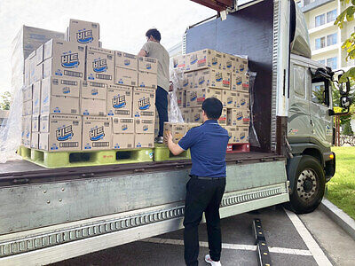 [사진] 아프가니스탄 특별기여자 가족을 위한 라이온코리아 긴급구호 물품.jpg