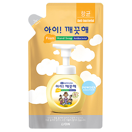 아이! 깨끗해 항균 폼 핸드솝 순