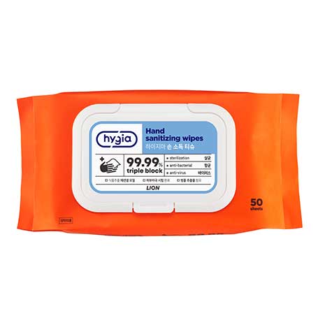 하이지아 손 소독 티슈