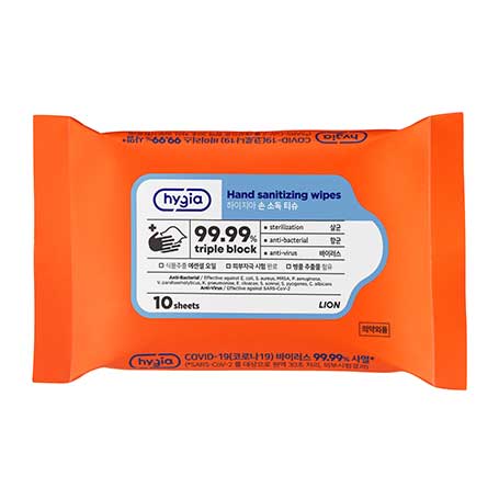 하이지아 손 소독 티슈
